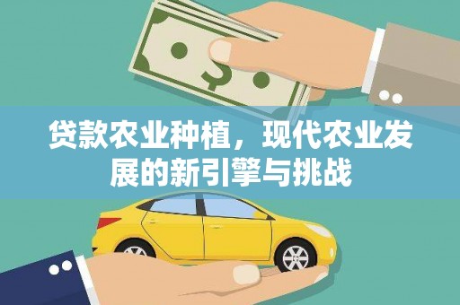太仆寺旗贷款农业种植，现代农业发展的新引擎与挑战