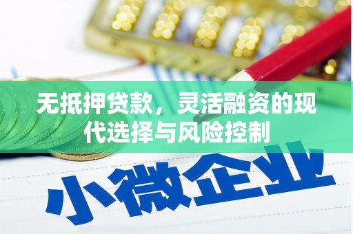 太仆寺旗无抵押贷款，灵活融资的现代选择与风险控制