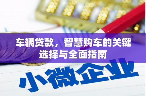 太仆寺旗车辆贷款，智慧购车的关键选择与全面指南