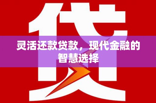 太仆寺旗灵活还款贷款，现代金融的智慧选择